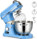 ZACME 8.4QT Commercial Stand Mixer 800W with Aluminum Die Casting Meets the Standard of NSF/ANSI 8-2023, Mixers Kitchen Electric Stand Mixer with Stainless Steel 8L Bowl, Dough Hook, Whisk and Beater