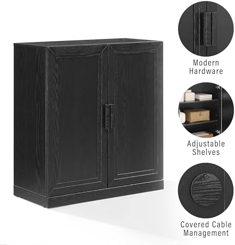 Crosley Furniture Essen Stackable Pantry Storage Cabinet