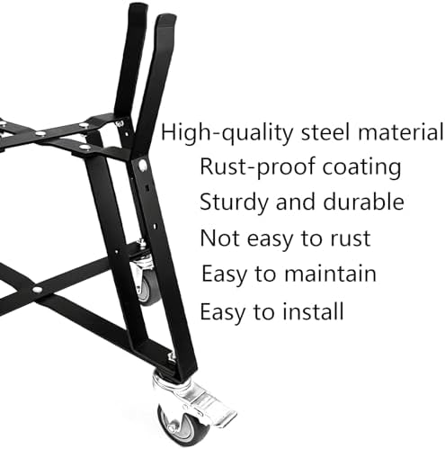 Rolling Cart for Big Green Egg Small, Minimax, Medium, Kamado Joe Junior