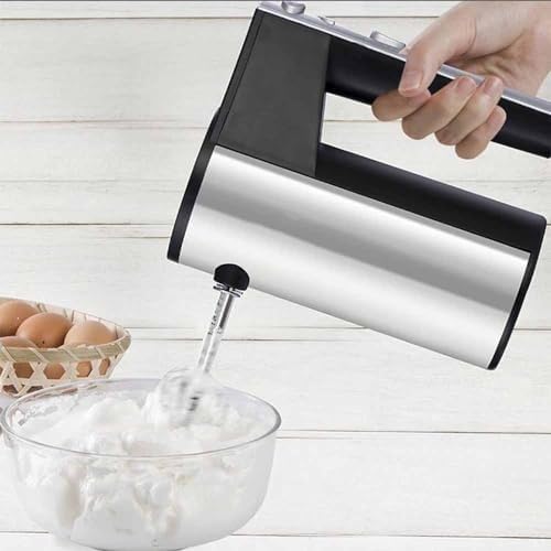 450W Electric Hand Mixer Kitchen Handheld Mixer 5 Speed Powerful with Turbo for Baking Cake Lightweight & Personal Electric Mixer with Egg Baking Beaters Dough Hooks