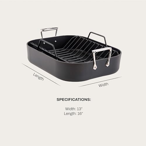 All-Clad HA1 Expert Nonstick , 13" x 16" Roaster with rack