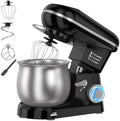 Electric Stand Mixer with 5.3 Quart, Cake Mixer with Stainless Steel Bowl and Stand, Kitchen Mixer Tilt-Head Design Includes Dough Hook, Whisk & Beater - Great for Baking Bread, Cakes, Cookies