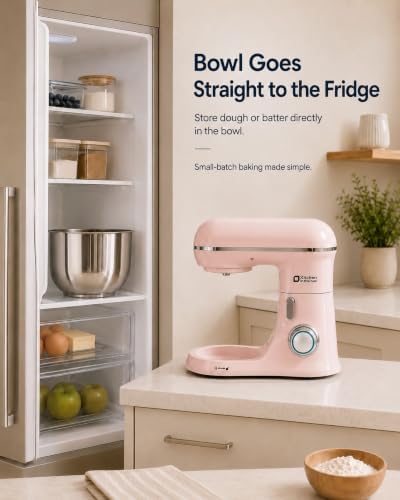 Kitchen in the Box Stand Mixer, 3.5 QT Kitchen Electric Mixer for Baking
