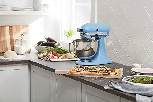 KitchenAid Artisan, 5-Qt Tilt Head Stand Mixer, KSM150PS, Blue Velvet