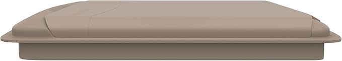 Rev-A-Shelf 50 Qt Under Sink Garbage Can Lid for Base Kitchen & Bathroom Cabinet, Replacement Plastic Trash Bin Lid Only, Champagne, RV-50-LID-12-1-40