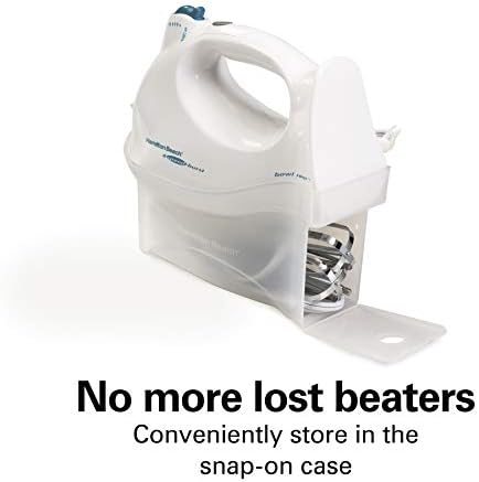 Hamilton Beach Power Deluxe 6-Speed Electric Hand Mixer With QuickBurst