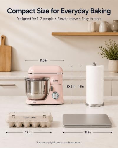 Kitchen in the Box Stand Mixer, 3.5 QT Kitchen Electric Mixer for Baking