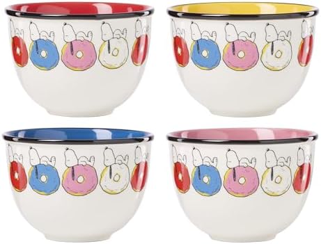 Lenox 897576 Chef Snoopy Dessert Bowls, Set Of 4 by Lenox
