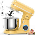 CEBORY Stand Mixer, 4QT 10+P-Speed Electric Kitchen Mixer with Bowl
