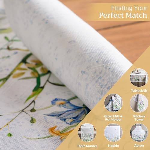 Maison d' Hermine Placemats Set of 4 Reusable 100% Cotton (13"x19")