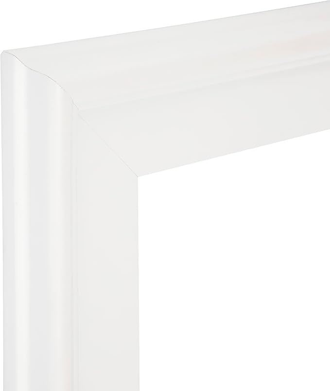 Creative Mark Plein Air Style Frame, White, 16x20-2.75" Wide Moulding with 1/2" Rabbet Depth, Open Back W/O Glazing, Museum Quality, For Art Panels, Stretched Canvas, Pictures & More