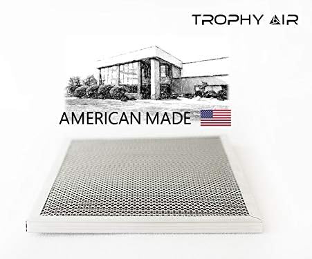 Washable & Reusable Electrostatic HVAC AC/Furnace Air Filter, Lasts a Lifetime, 6 Stage Permanent Air Filter, Healthier Home or Office, Made in The USA - Increases Airflow (20x20x1)