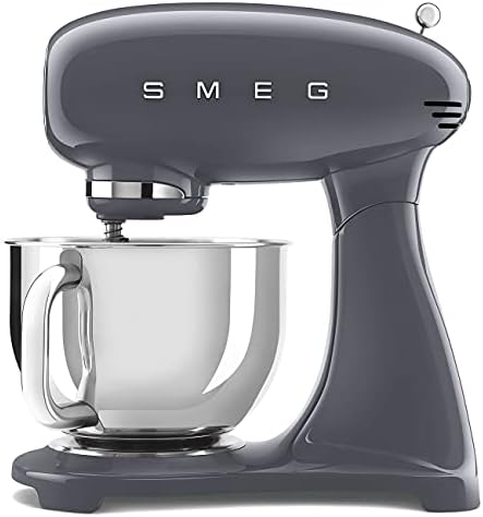 SMEG 50's Retro Stand Mixer with Accessories Slate Gray SMF03GRUS