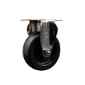 Service Caster Brand Replacement Caster for Uline Caster H-7444R-Stainless Steel Rigid Top Plate Caster with 4 Inch Polyolefin Wheel-Light Duty Replacement Caster-Fits Carts and Platform Trucks H-5546