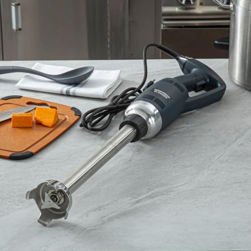 Restaurantware 2/3 HP Blue Immersion Blender with 16 In Shaft, 1 Ct