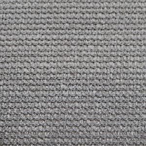 Amagenix Sun Shade Sail 10'X10'X10' Curved Edge Outdoor Shade Canopy Light Grey Breathable 95% UV Block Shade Cloth for Patio Garden Backyard (We Make Custom Size)
