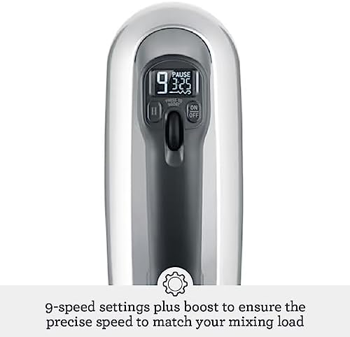 Breville BHM800SIL Handy Mixer for Baking, Silver