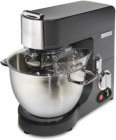 Hamilton Beach Commercial CPM800 8 Quart Stand Mixer, Die-Cast Aluminum, Black