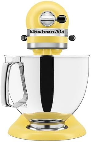 KitchenAid Artisan, 5-Qt Tilt Head Stand Mixer, KSM150PS, Butter