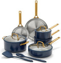 GreenPan Stainless Steel Tri-Ply Reserve 12 Piece Cookware Pots & Pans Set