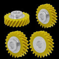 W10112253 Mixer Worm Gear Compatible with Whirlpool & KitchenAid Mixers Gear Replace Parts WPW10112253 4162897 4169830 AP4295669 PS11748374 4161531（4PCS）