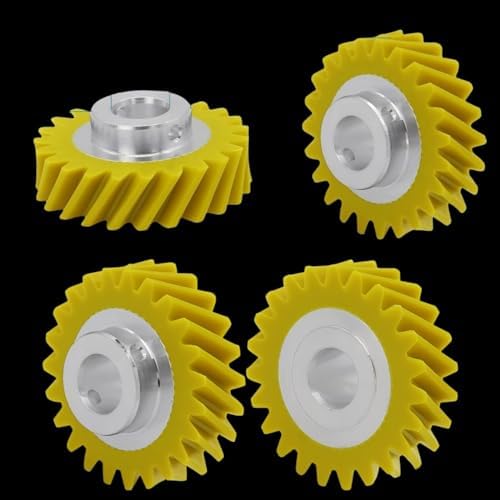 W10112253 Mixer Worm Gear Compatible with Whirlpool & KitchenAid Mixers Gear Replace Parts WPW10112253 4162897 4169830 AP4295669 PS11748374 4161531（4PCS）