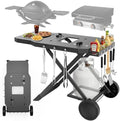 Grill Stand for Blackstone 17" & 22" Table Top Griddles Portable Grill Cart