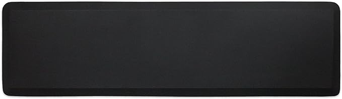 GelPro NewLife Designer Comfort Ergo-Foam Anti-Fatigue Kitchen Floor Mat, 20" x 72", Leather Grain Jet