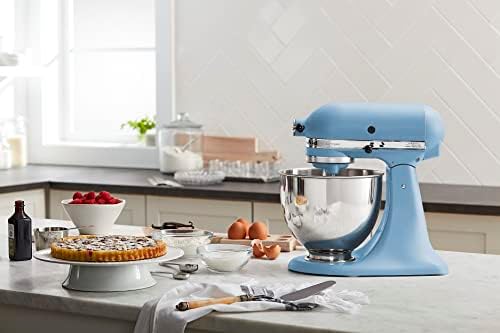 KitchenAid Artisan, 5-Qt Tilt Head Stand Mixer, KSM150PS, Blue Velvet