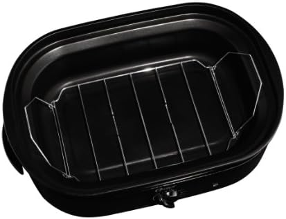 Oster CKSTRS18-BSB-W 18-Quart Roaster Oven with Self-Basting Lid, Black