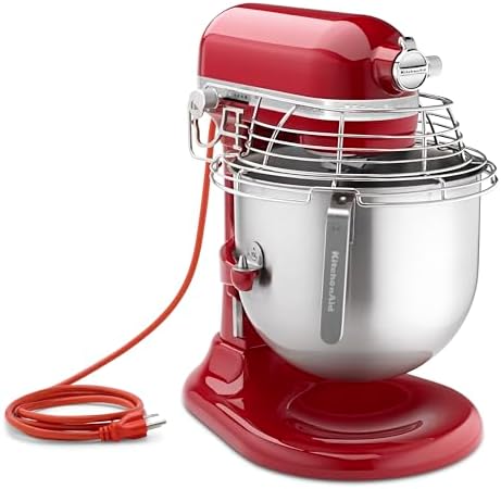 KitchenAid Commercial Series 8 Quart Bowl-Lift Stand Mixer with Stainless Steel Bowl Guard - KSMC895