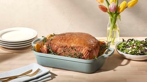 Le Creuset Enameled Cast Iron Rectangular Roaster, 5.25 qt., Riviera