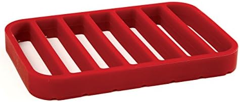 Norpro Rectangle Silicone Roasting Rack, Red, 1 EA (299)