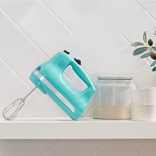 KitchenAid 5 Ultra Power Speed Hand Mixer, KHM512, Aqua Sky