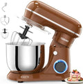 CEBORY Stand Mixer, 4QT 10+P-Speed Electric Kitchen Mixer with Bowl
