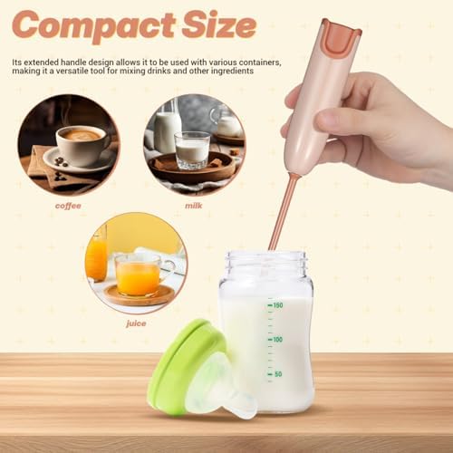 Ipetboom Handheld Electric Baby Formula Mixer 2 Stirring Sticks