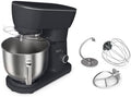 bella STIR 5.3Qt Tilt-Head Stand Mixer, 12-Speed Countertop Mixer, Slate