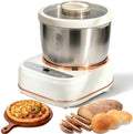 5.3QT Electric Dough Mixer with Ferment Function, Large Capacity Dough Maker Machine, 304 Stainless Steel Bowl,Face-Up Touch Panel, Timer Control, Household Bread Mixer for Pizza