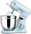 Kitchen in the box 6.5QT Stand Mixer,10-Speed Stainless Steel Bowl (Blue)