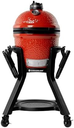 Kamado Joe KJ15112524 Joe Jr Cart Stand and KJ15090720 Soapstone Grill Accessory for Joe Jr