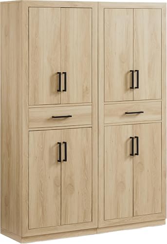 Crosley Furniture Isla 2-Piece Pantry Storage Cabinet Set