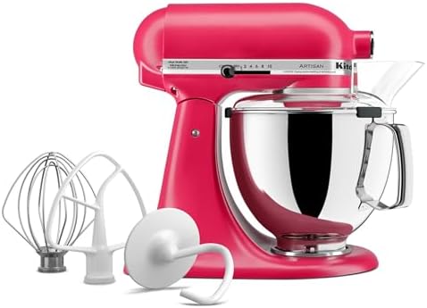 KitchenAid Artisan, 5-Qt Tilt Head Stand Mixer, KSM150PS, Hibiscus