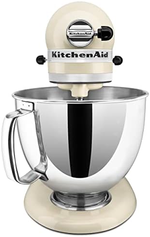 KitchenAid Artisan, 5-Qt Tilt Head Stand Mixer, KSM150PS, Almond Cream
