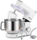 Kitchen in the box Stand Mixer 8.5 QT, 900W Heavy Dough Mixer White