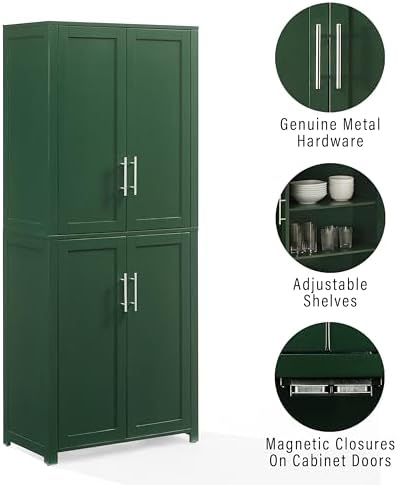 Crosley Furniture Savannah Tall Pantry Storage Cabinet