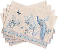 Maison d' Hermine Placemats Set of 4 Reusable 100% Combed Cotton (13"x19")