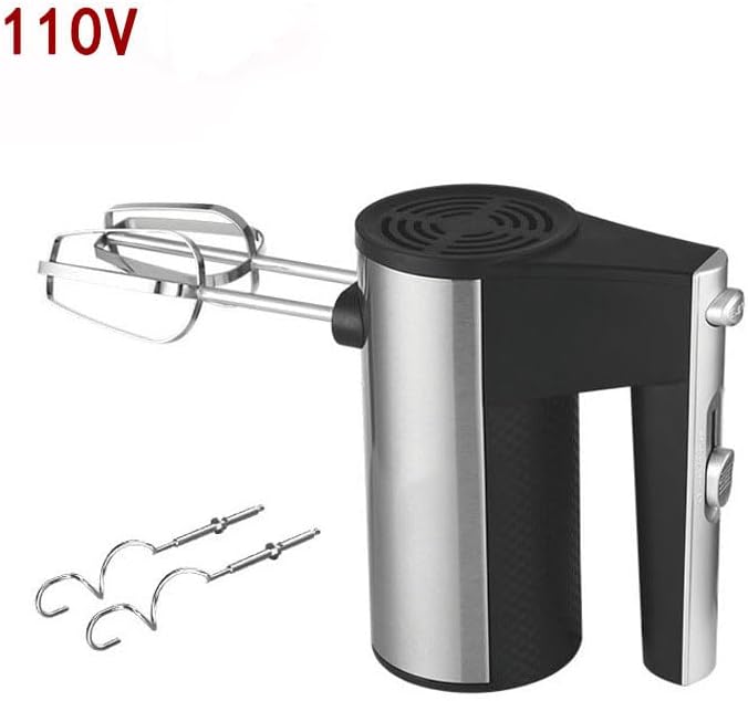 800W Electric Hand Mixer Kitchen Handheld Mixer 5 Speed Powerful with Turbo for Baking Cake Lightweight & Personal Electric Mixer with Egg Baking Beaters Dough Hooks, Whipping Mixing Cookies