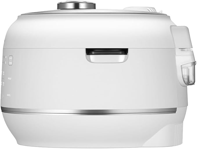 Cuchen CRT-RPD0610IEWUS (1.2 quarts): 6 person serving | Expertly Crafted for Multi Grain Cooking |2.1 Ultra High-Pressure Induction Heating IH Rice Cooker | Full 316Ti Stainless Steel Inner-Pot, Stainless Power Lock System | Auto Steam Clean | Voice G...