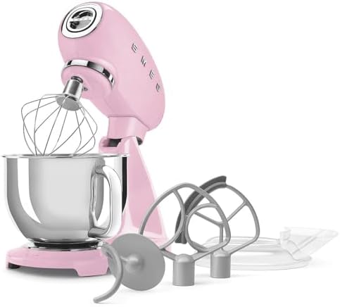 Iconic 1950s Retro Design Durable die-cast aluminum construction with glossy finish brings timeless Italian style to modern kitchens.