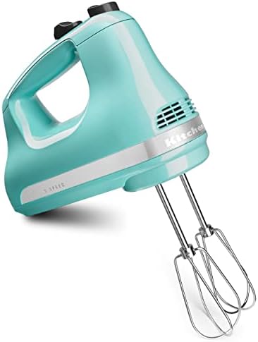 KitchenAid 5 Ultra Power Speed Hand Mixer, KHM512, Aqua Sky